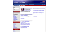 Desktop Screenshot of bufete-calzada.com